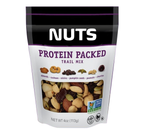 Nuts in stand-up pouch Packaging